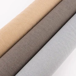 Baumwollstoff Streifen leichte Webware Tissee Country jeansblau ecru 1,45m breit