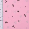 Baumwollstoff Trachten Blumen Hirsche Punkte rosa braun 1,50m Breite