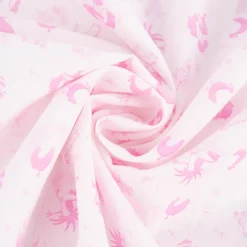 Baumwollstoff Trachten Hühner Hähne weiß pink 1,50m Breite