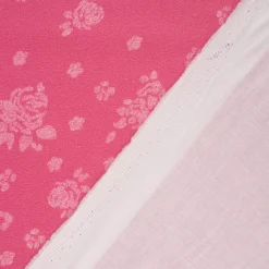 Baumwollstoff Trachten Rosen pink rosa 1,50m Breite