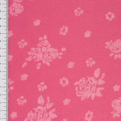 Baumwollstoff Trachten Rosen pink rosa 1,50m Breite