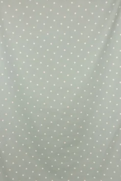 Baumwollstoff Twinkle Sterne graublau weiß Stoff Gardinenstoff Dekostoff