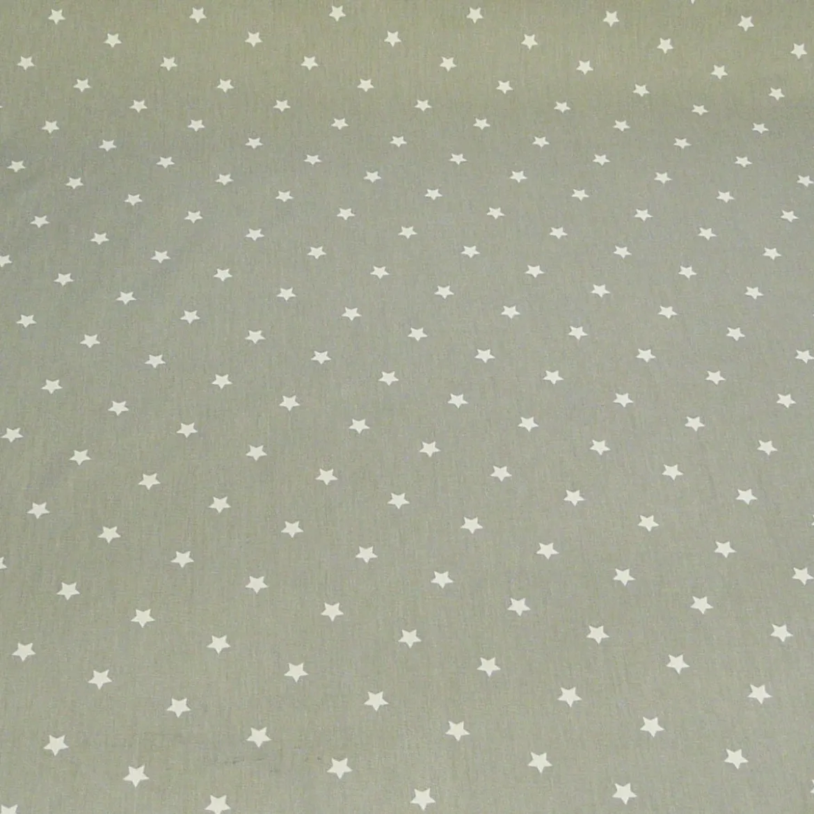Baumwollstoff Twinkle Sterne grau weiß Stoff Gardinenstoff Dekostoff