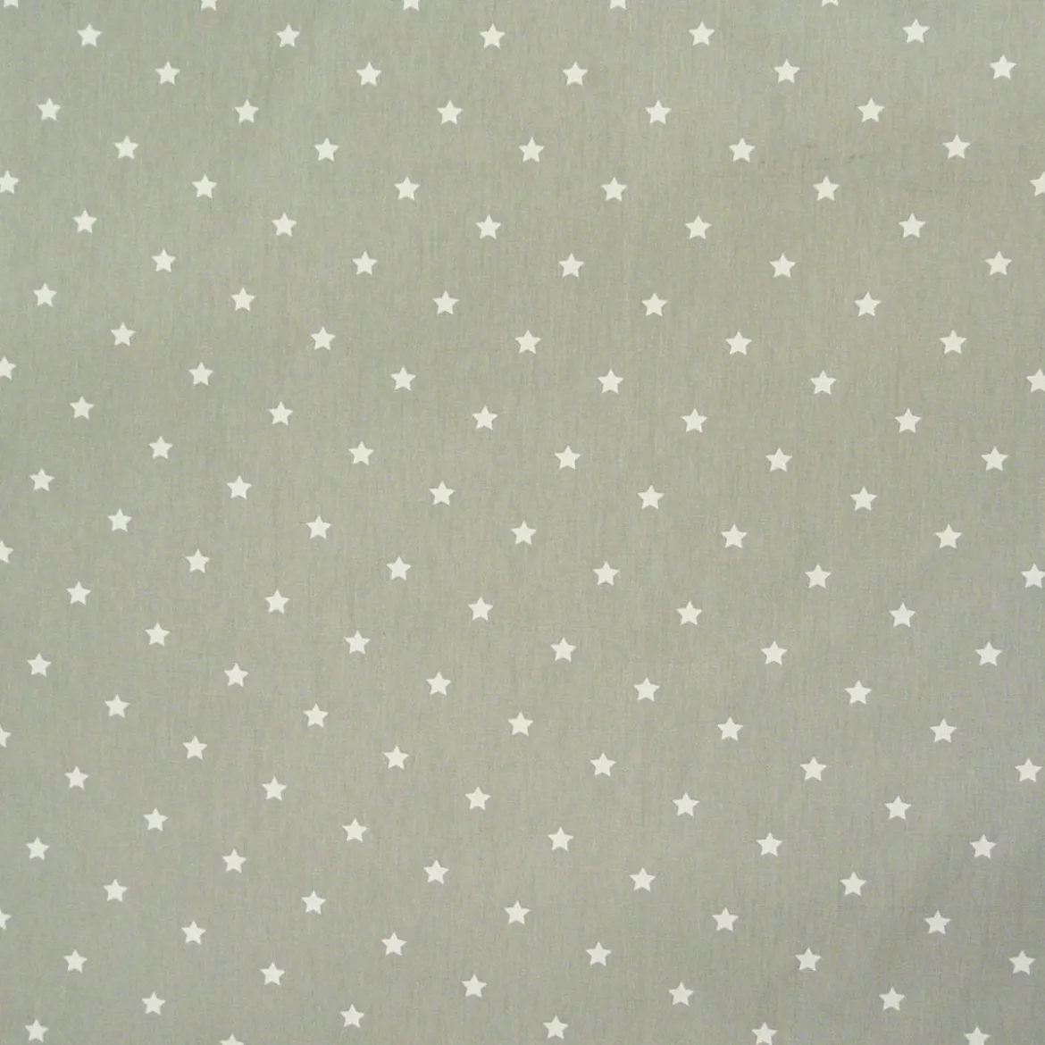 Baumwollstoff Twinkle Sterne grau weiß Stoff Gardinenstoff Dekostoff