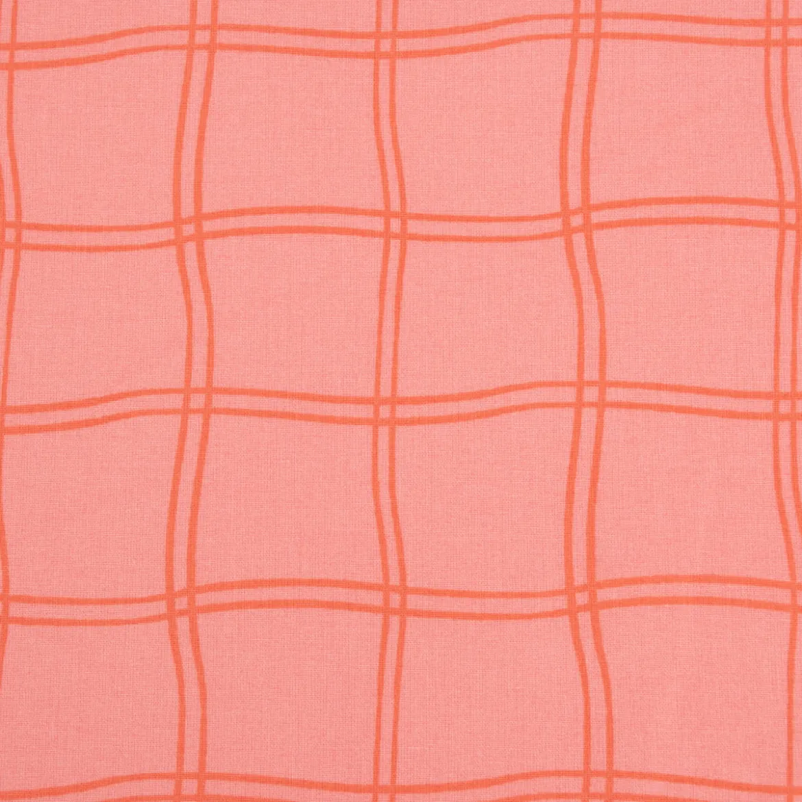 Baumwollstoff Webware Marceau Gitter Karos rosa 1,47m Breite