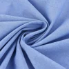 Baumwollstoff Yarn Dyed Popeline einfarbig sky blau himmelblau meliert 1,44m Breite