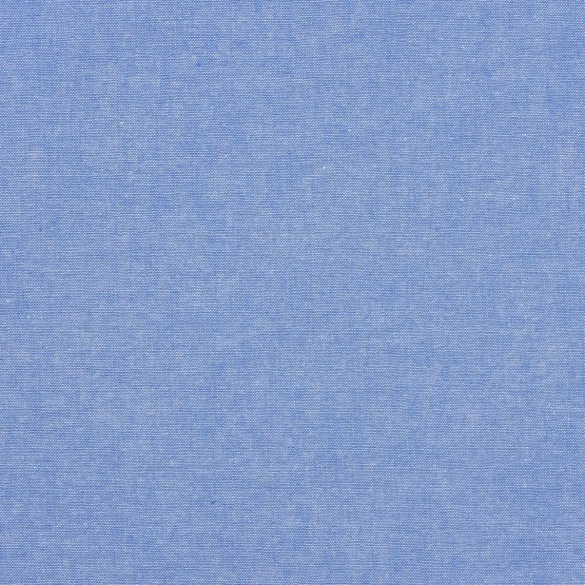 Baumwollstoff Yarn Dyed Popeline einfarbig sky blau himmelblau meliert 1,44m Breite