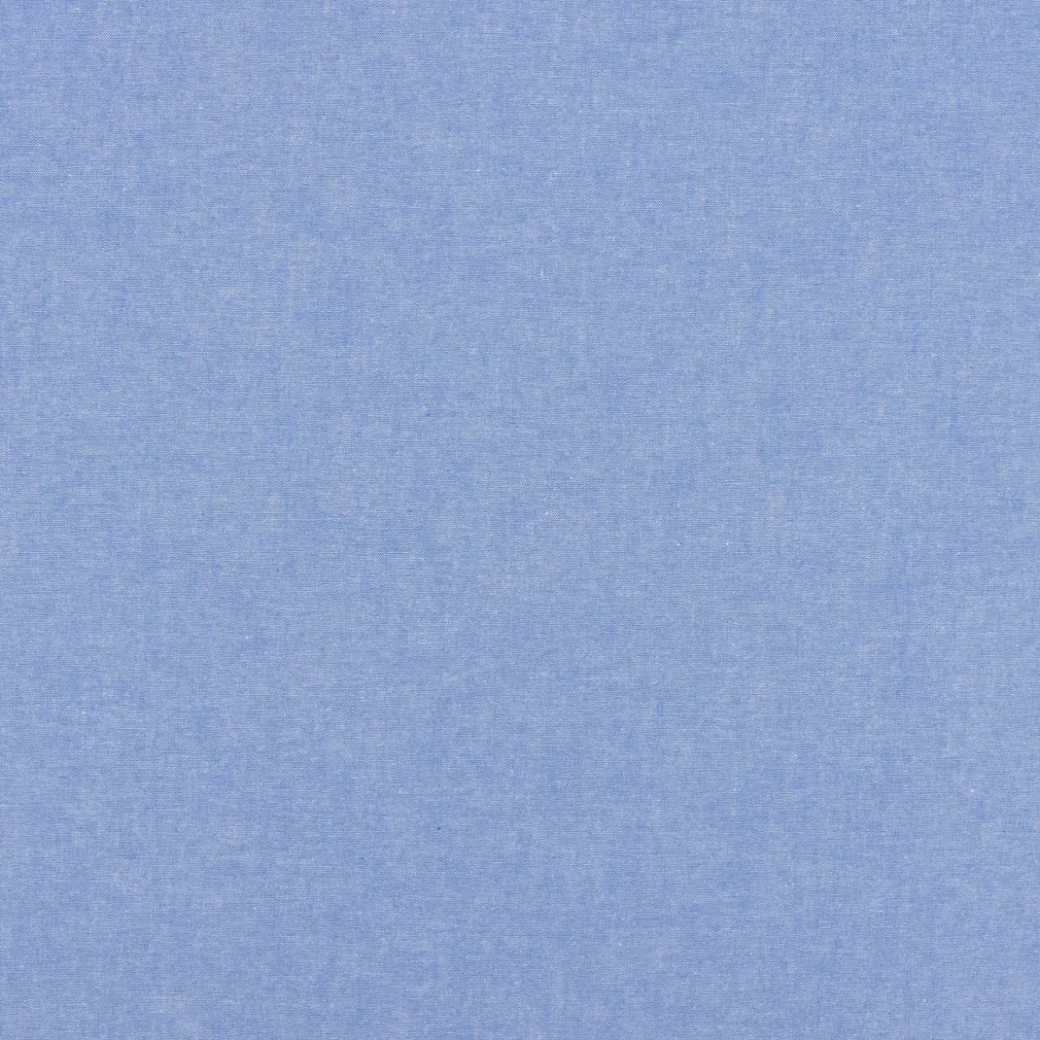 Baumwollstoff Yarn Dyed Popeline einfarbig sky blau himmelblau meliert 1,44m Breite