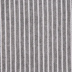 Bekleidungsstoff Baumwoll-Mischung leichte Webware Rayus Streifen grau weiß 1,45m breit