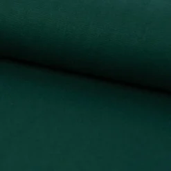 Bekleidungsstoff Baumwollstoff Flanell dünn uni dunkelgrün 1,42m Breite