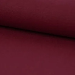 Bekleidungsstoff Baumwollstoff Flanell dünn uni aubergine 1,42m Breite