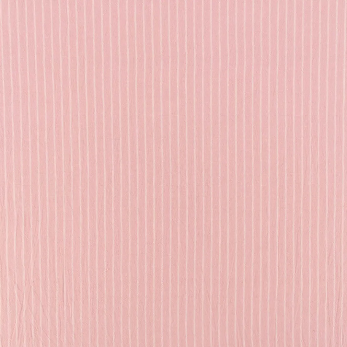 Bekleidungsstoff Baumwollstoff leichte Webware Tisla Streifen rosa weiß 1,45m breit