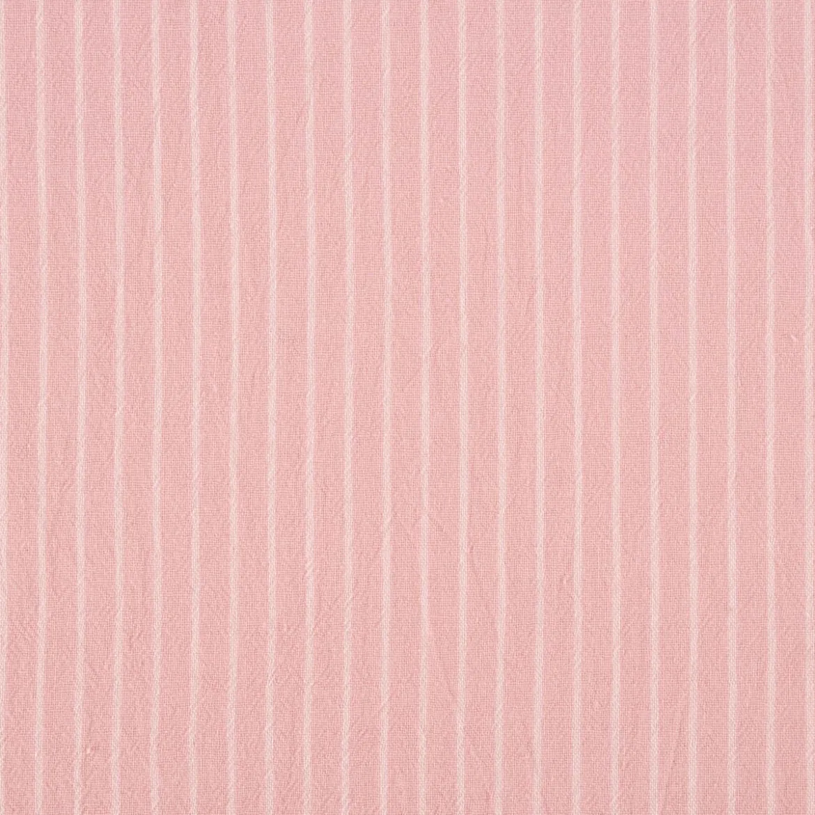 Bekleidungsstoff Baumwollstoff leichte Webware Tisla Streifen rosa weiß 1,45m breit