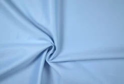 Bekleidungsstoff Baumwollstoff Köper hellblau 1,4m Breite