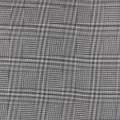 Bekleidungsstoff Hosenstoff Prince de Galles Karo schwarz weiß 1,40m Breite