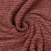 Bekleidungsstoff Jacquard einfarbig altrot 1,4m Breite