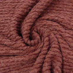 Bekleidungsstoff Jacquard einfarbig altrot 1,4m Breite