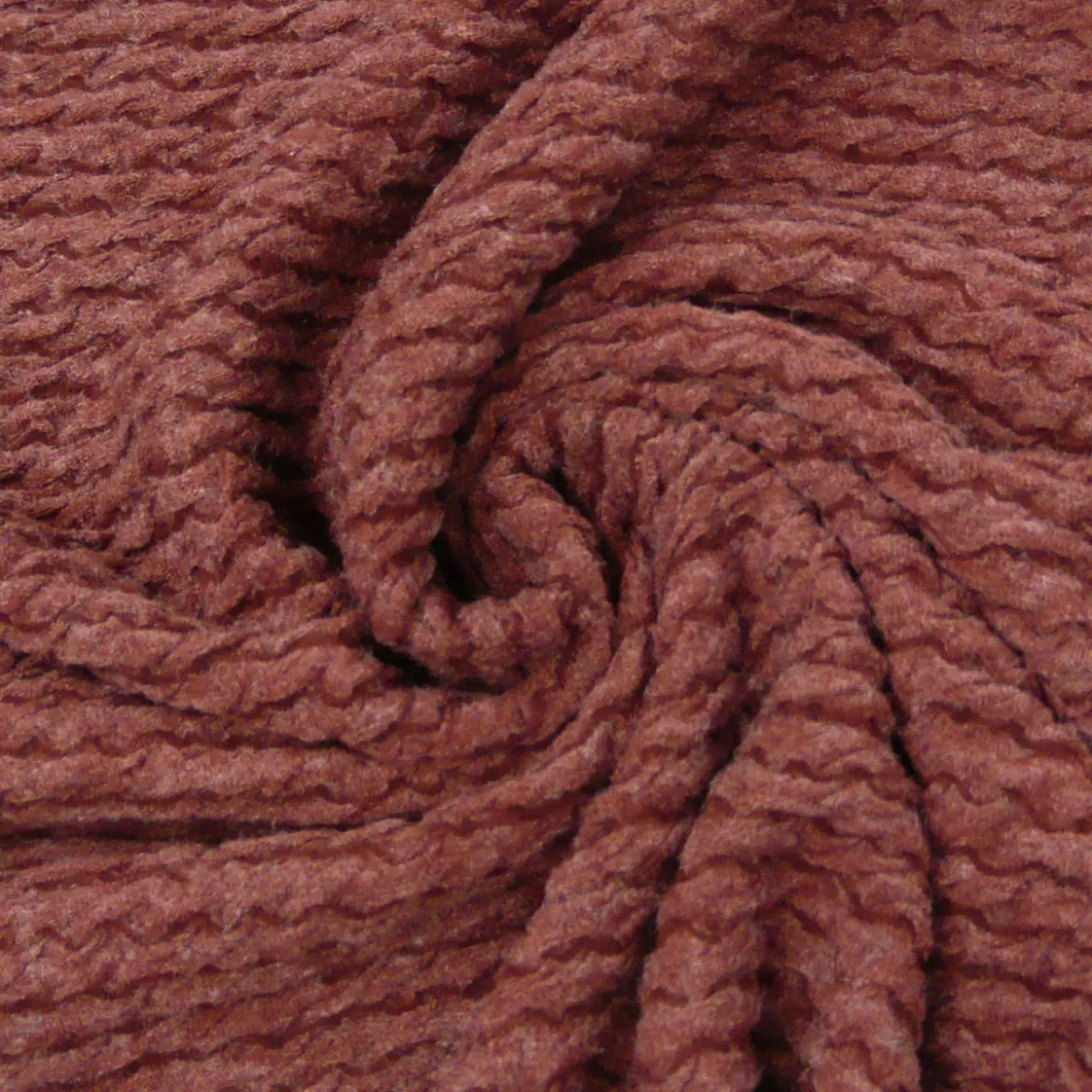 Bekleidungsstoff Jacquard einfarbig altrot 1,4m Breite