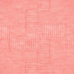 Bekleidungsstoff Jacquard Sweat Relief geometrisch pink meliert 1,55m Breite