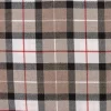Bekleidungsstoff Karostoff Schottenkaro kariert braun weiß rot schwarz 1,45m Breite