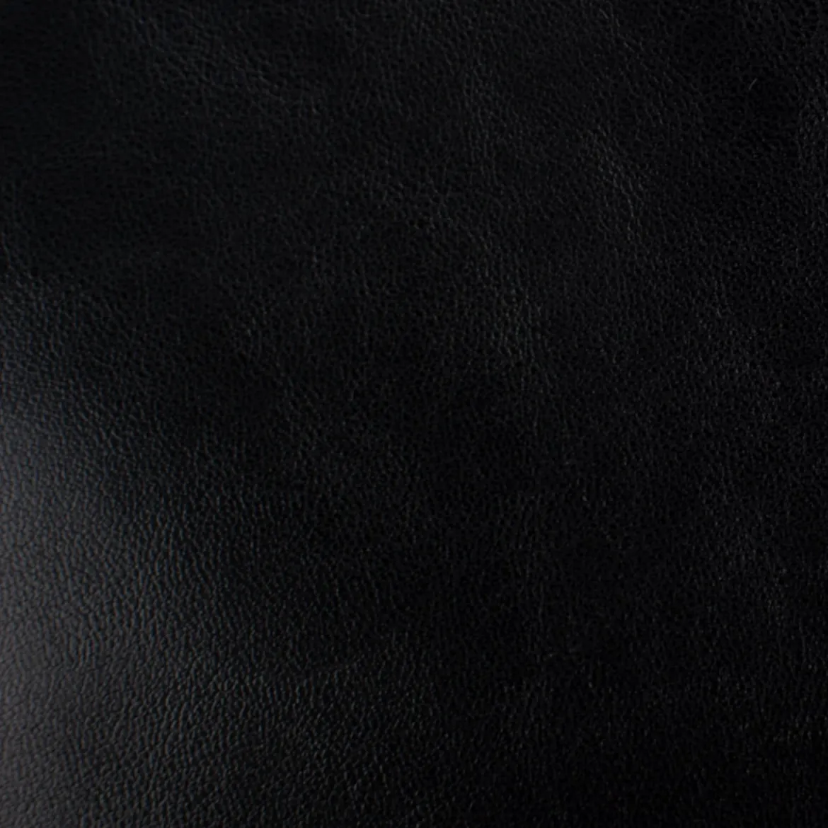 Bekleidungsstoff Kunstleder Lederimitat einfarbig schwarz 1,4m Breite