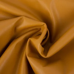 Bekleidungsstoff Kunstleder Lederimitat ocker 1,38m Breite