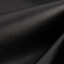Bekleidungsstoff Kunstleder Lederimitat schwarz metallic 1,4m Breite