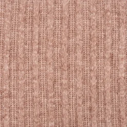 Bekleidungsstoff leichter Viskose Strickstoff fein gerippt braun meliert 1,45m Breite