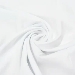 Bekleidungsstoff Meterware Radiance Viskose weiß 1,45m Breite