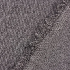 Bekleidungsstoff mit Viskose Barbados uni grau meliert 1,40m Breite