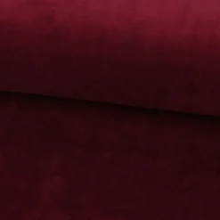 Bekleidungsstoff Nicky einfarbig bordeaux rot 1,4m Breite