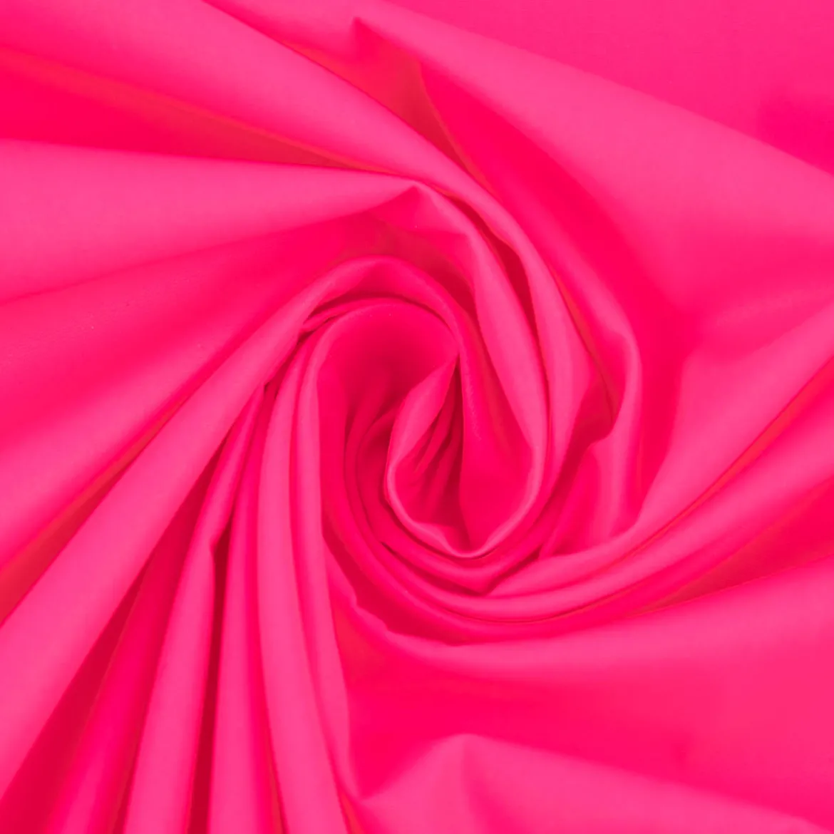 Bekleidungsstoff Polyester wasserabweisend reflektierend uni neon pink 1,4m Breite