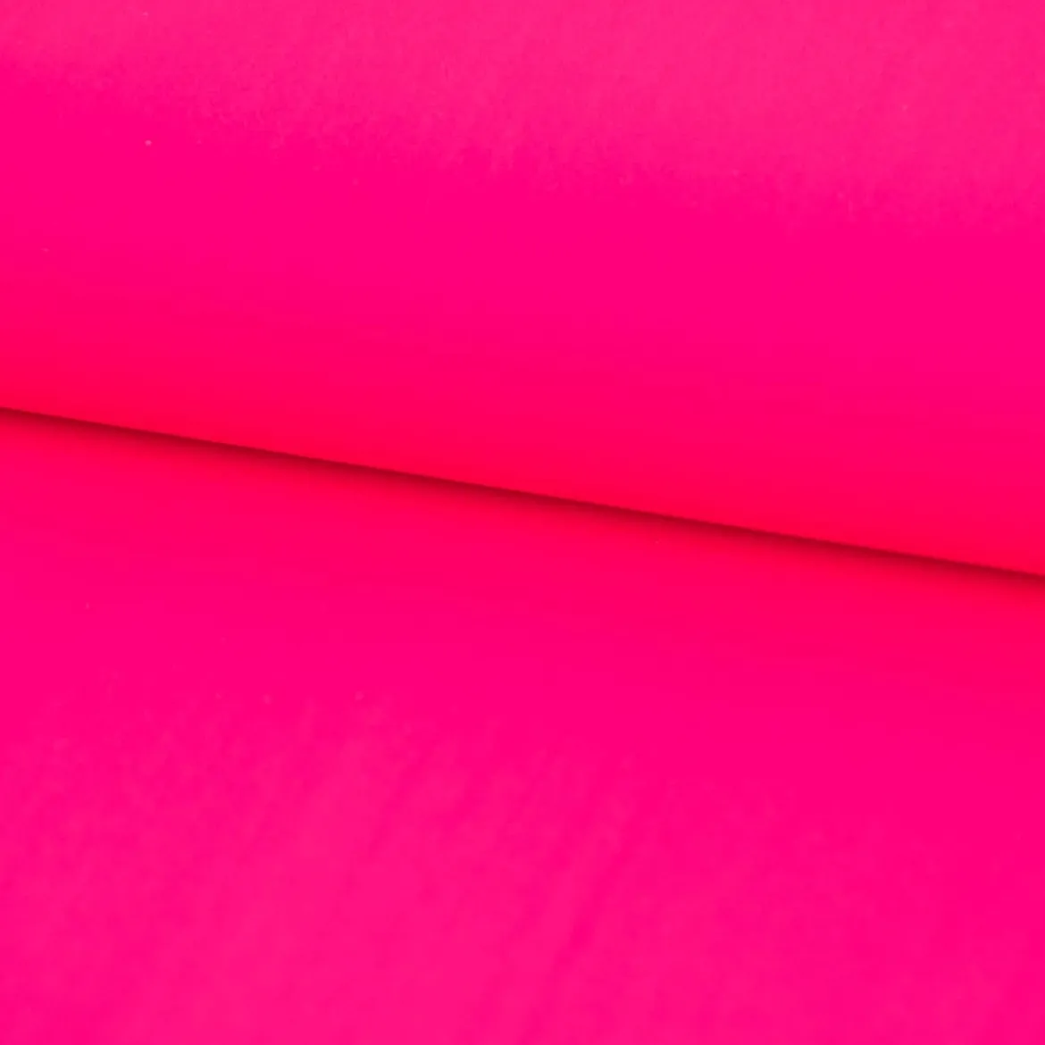 Bekleidungsstoff Polyester wasserabweisend reflektierend uni neon pink 1,4m Breite