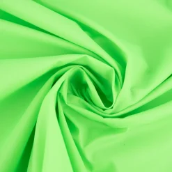 Bekleidungsstoff Polyester wasserabweisend reflektierend uni neon grün 1,4m Breite