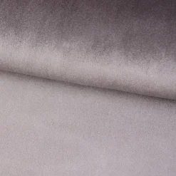 Bekleidungsstoff Samtstoff Stretchsamt einfarbig hellgrau 1,5m Breite