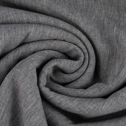 Bekleidungsstoff Softshell Fleece einfarbig grau meliert 1,45m Breite