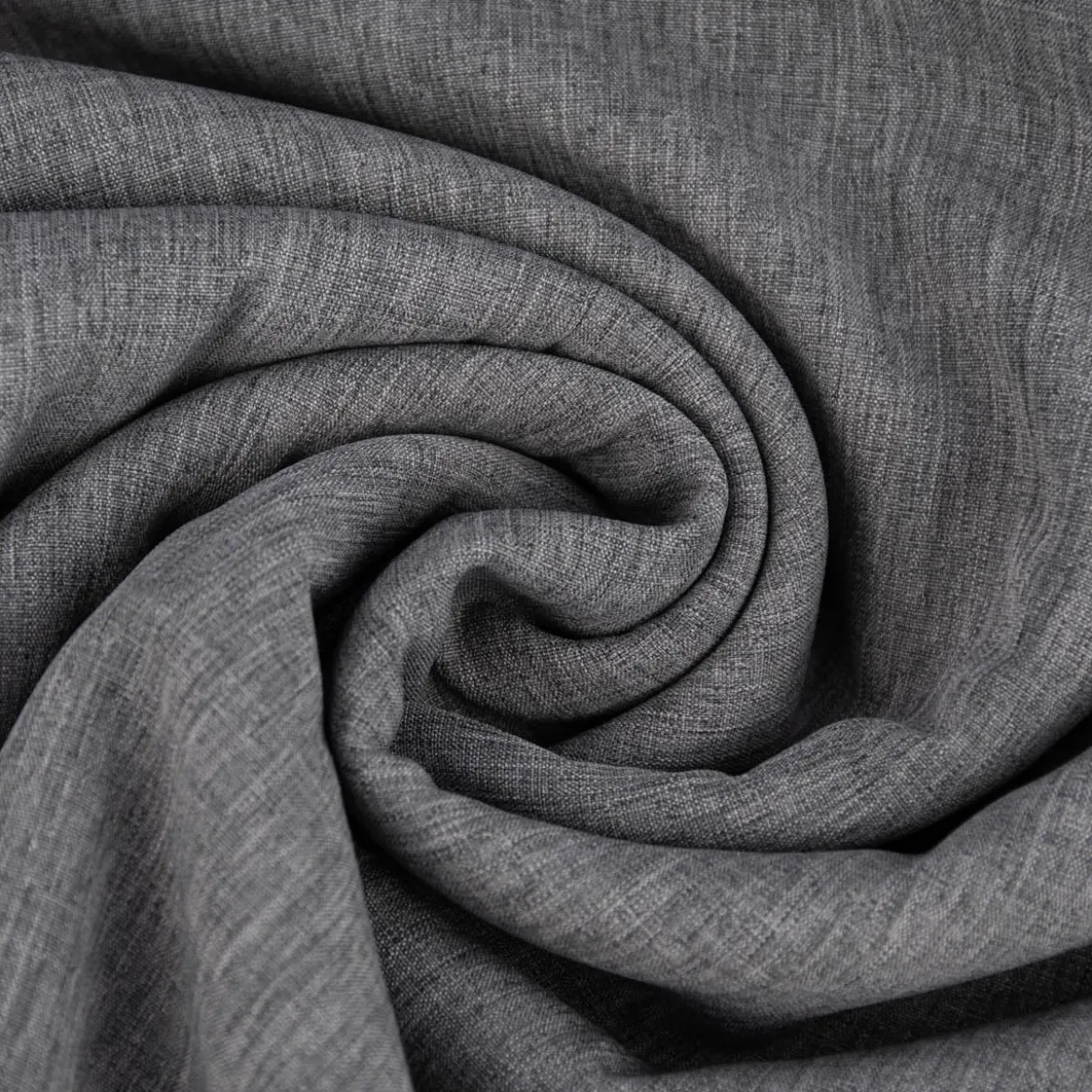 Bekleidungsstoff Softshell Fleece einfarbig grau meliert 1,45m Breite
