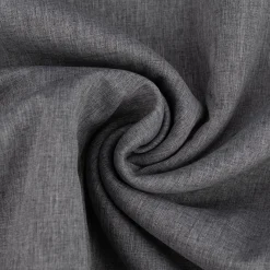 Bekleidungsstoff Softshell Fleece einfarbig dunkelgrau meliert 1,45m Breite