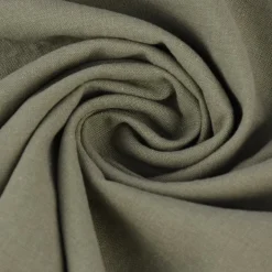 Bekleidungsstoff Sorona Leinen Stretch einfarbig grün 1,34m Breite
