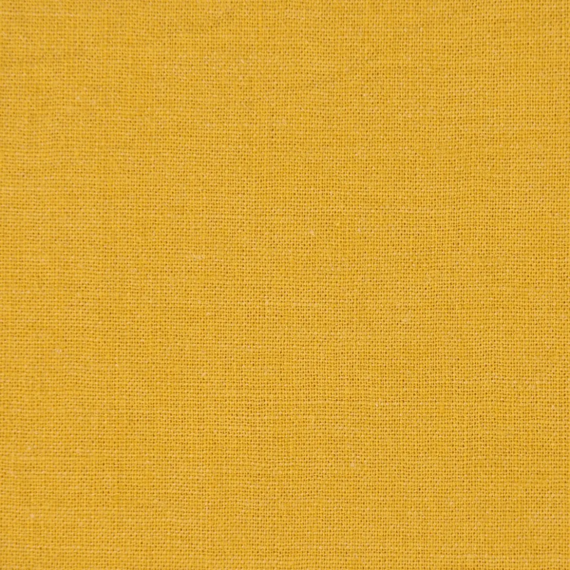 Bekleidungsstoff Sorona Leinen Stretch einfarbig ocker gelb 1,34m Breite