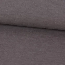 Bekleidungsstoff Sorona Leinen Stretch einfarbig anthrazit 1,34m Breite