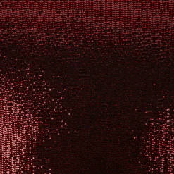 Bekleidungsstoff Stretch Lurex Pailletten Glitzer schwarz rot 1,45m Breite