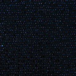 Bekleidungsstoff Stretch Lurex Pailletten Glitzer schwarz blau 1,45m Breite