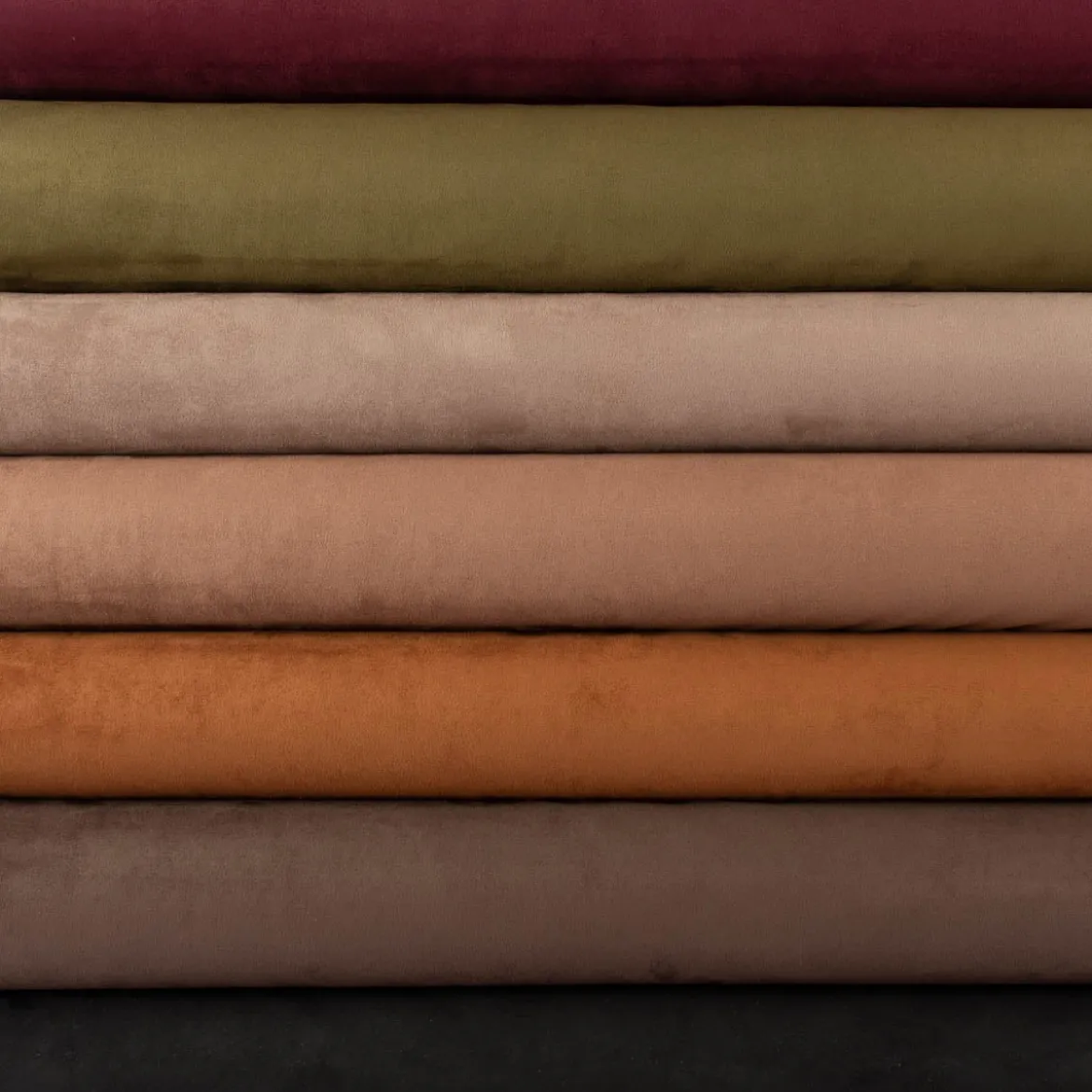 Bekleidungsstoff Stretch Wildlederimitat einfarbig khaki 1,5m Breite