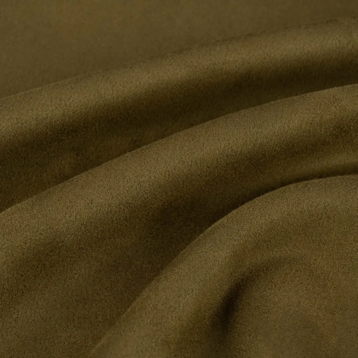Bekleidungsstoff Stretch Wildlederimitat einfarbig khaki 1,5m Breite