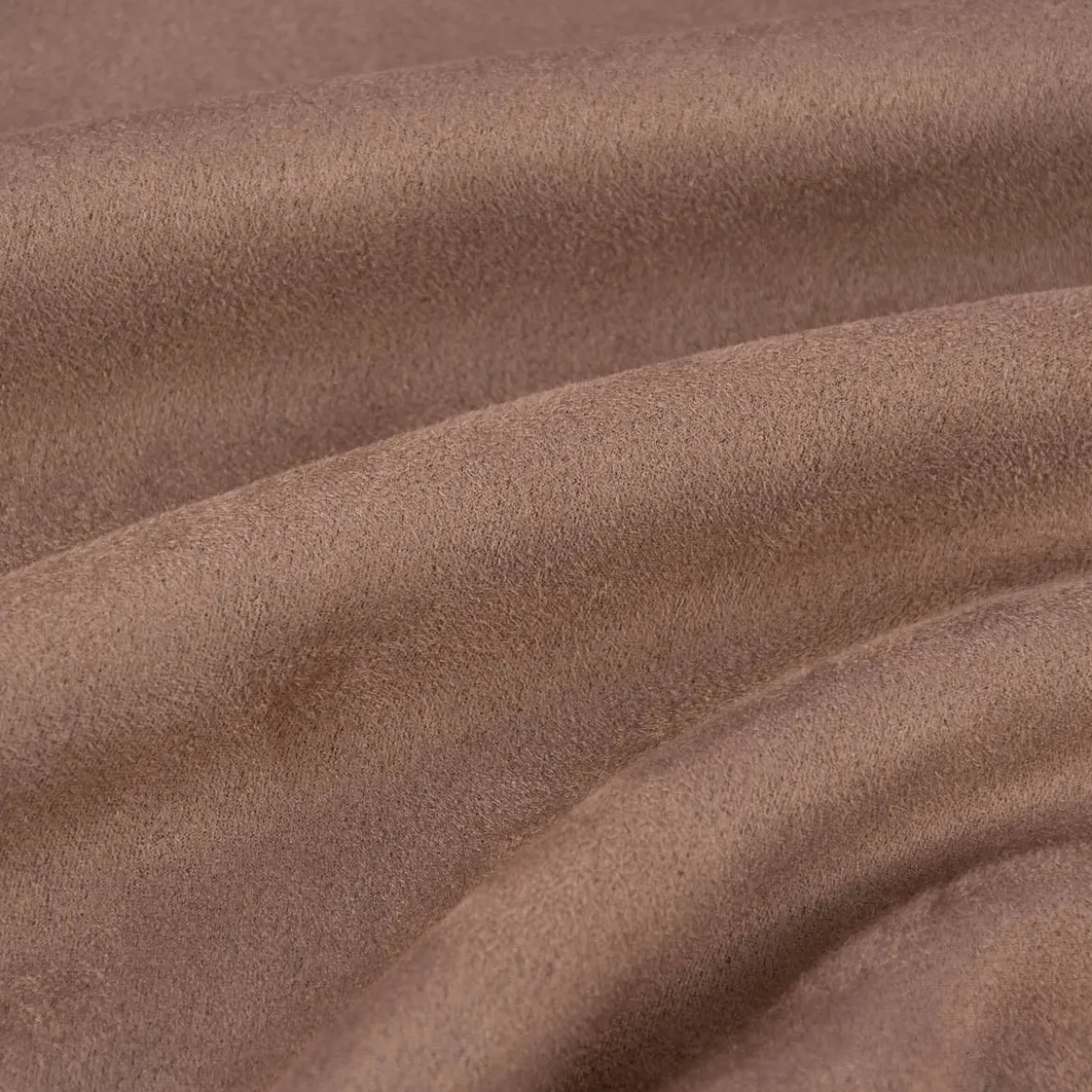Bekleidungsstoff Stretch Wildlederimitat einfarbig taupe 1,5m Breite