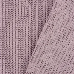 Bekleidungsstoff Strickstoff Grobstrick einfarbig rosa 1,47m Breite