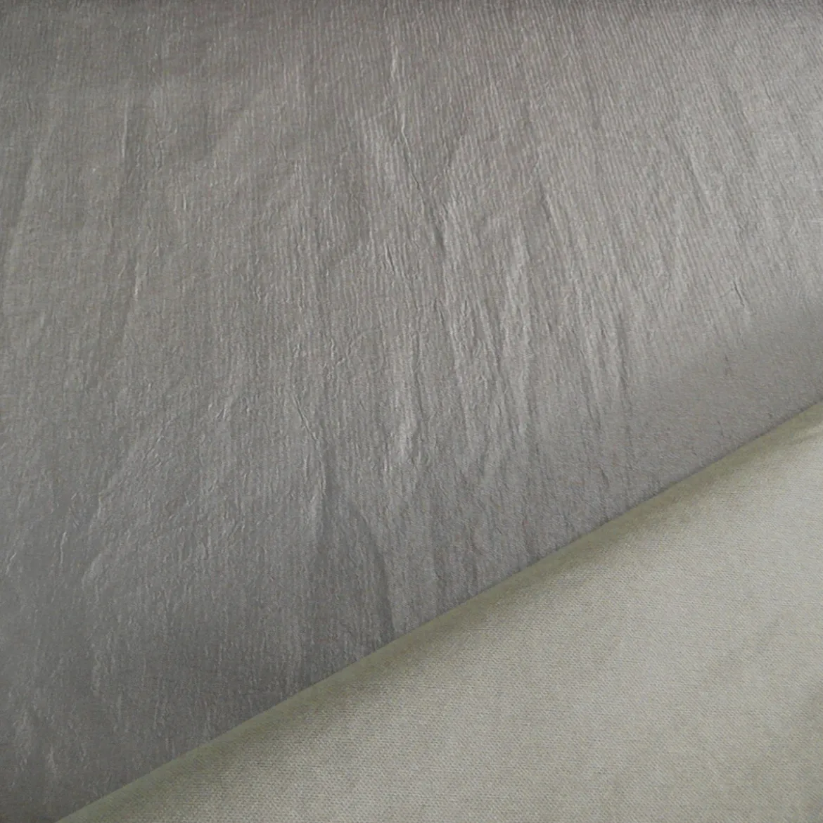 Bekleidungsstoff Taftoptik schlamm 140cm