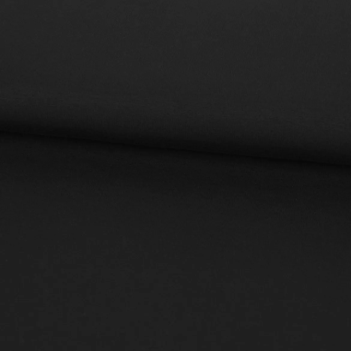 Bekleidungsstoff Tencel Modal Jersey einfarbig schwarz 1,45m Breite