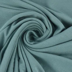Bekleidungsstoff Tencel Modal Jersey einfarbig dunkel mint 1,45m Breite